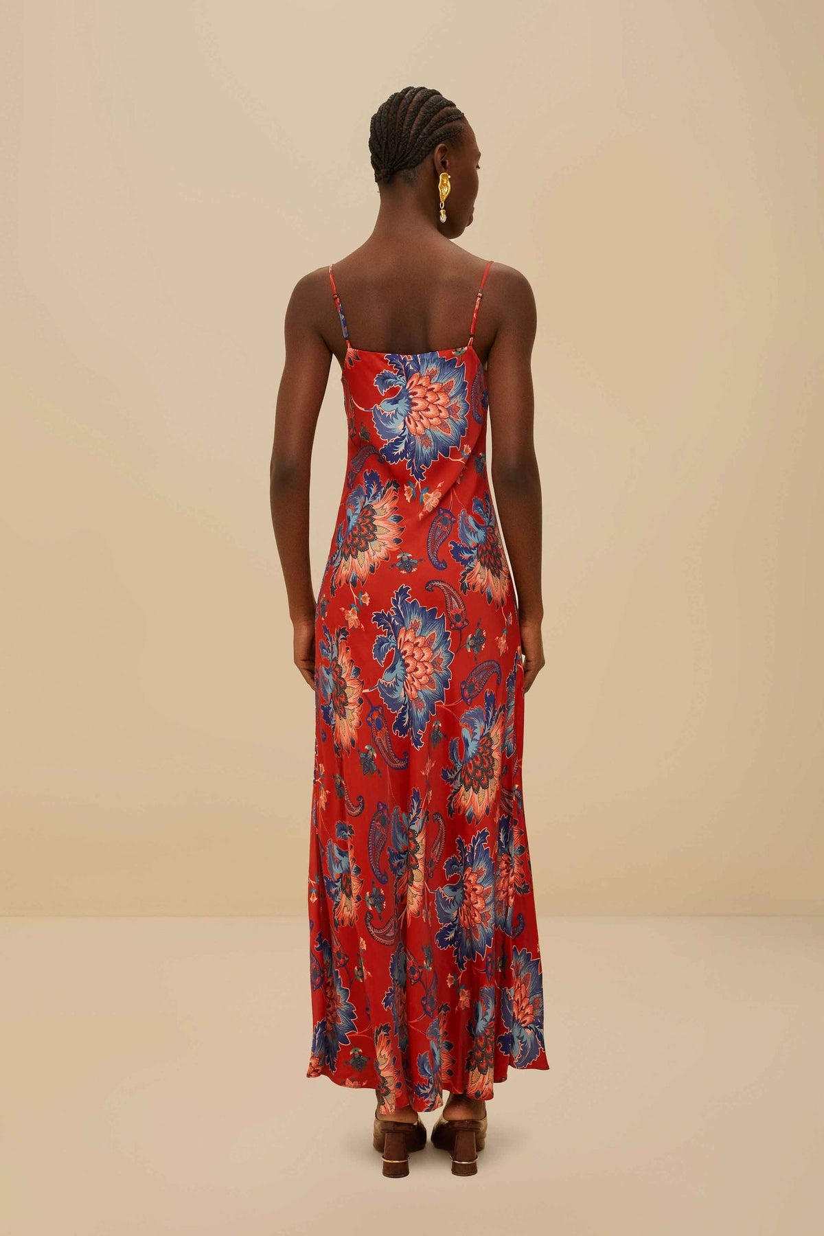 FARM Rio Red Luang LENZING™ Maxi Dress